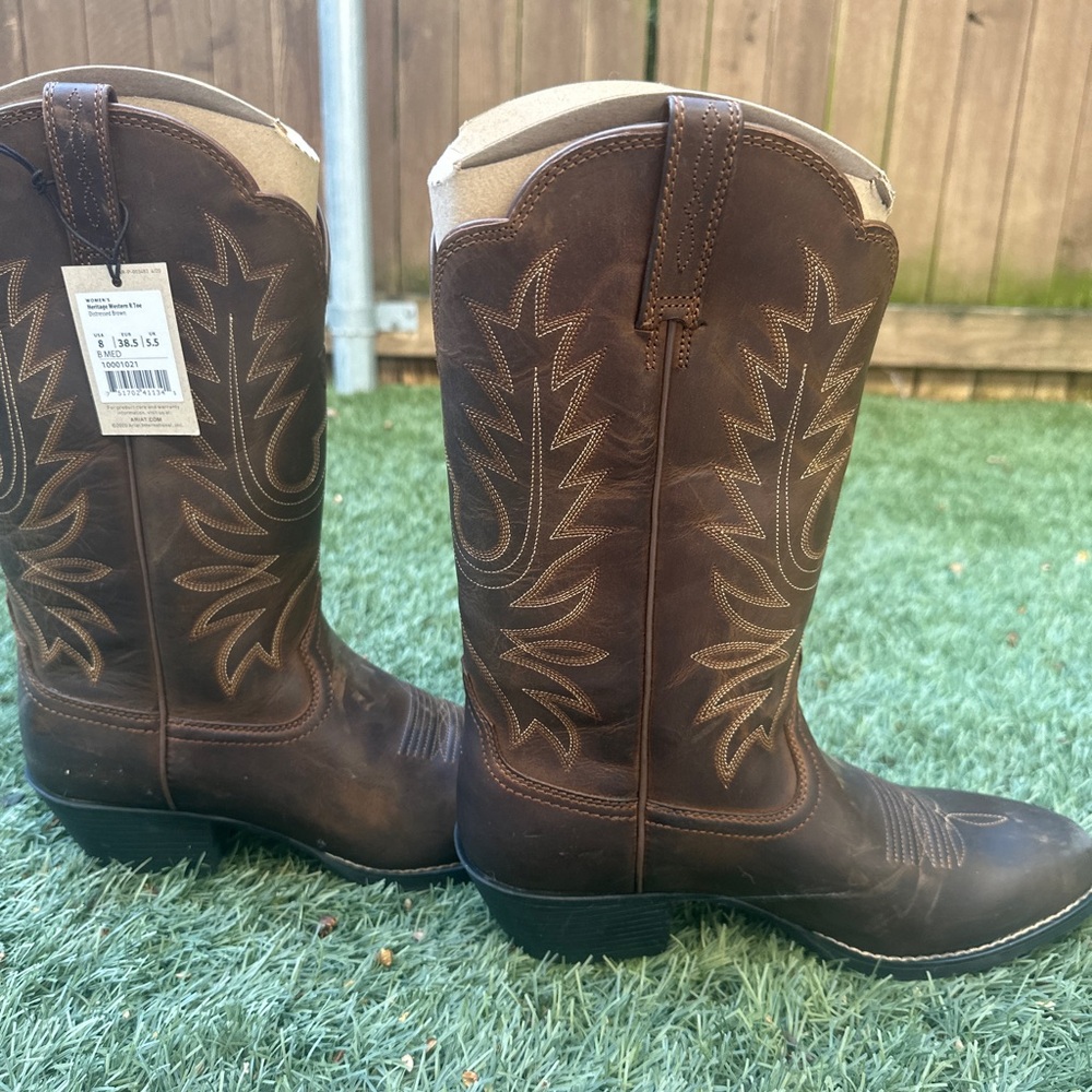 Ariat Dark Brown Western Boots
